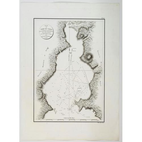 Old map image download for Plan du Port du Nord de la Baie de la Recherche.