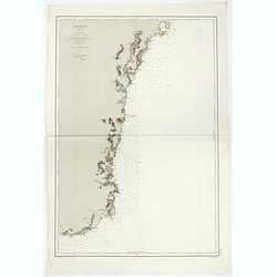 Australie (Côte Est) Feuille N°10 Partie comprise entre La Baie Jervis et le Cap Everard . . .