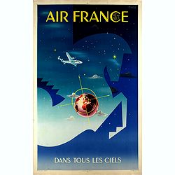 Air France dans tous les ciels.