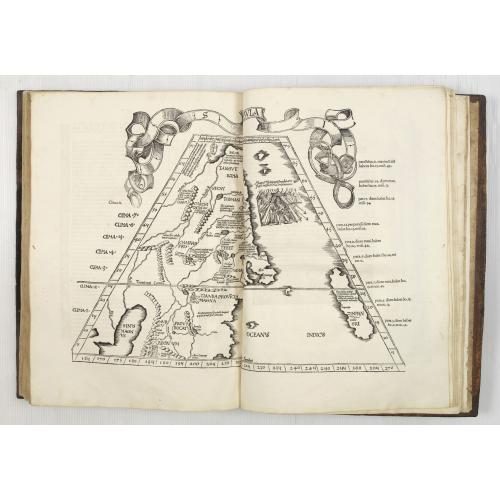 Old map image download for Claudii Ptolemaei Alexandrini mathematicor[um] ...Octo libri Geographie. . .