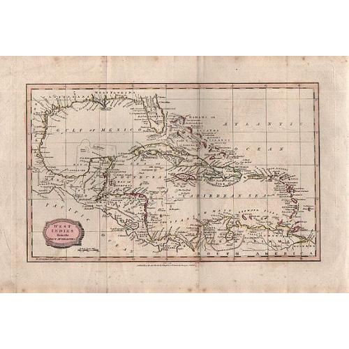 Old map image download for West Indies from the Best Authorities.