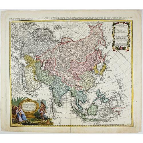 Old map image download for Asia Secundum legitimas Projectionis Stereigraphicae. . .