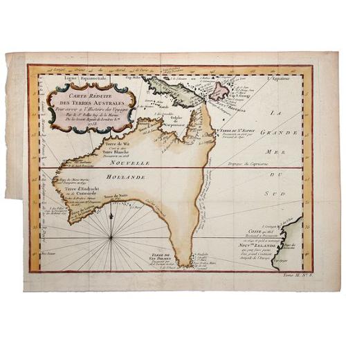 Old map image download for CARTE REDUITE DES TERRES AUSTRALES.