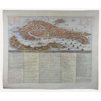Carte du Plan de Venise, l'Etat de sa Noblesse, et ses differens degrez, avec quelques autres remarques curieuses sur cette superbe ville.
