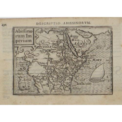 Old map image download for Abiffinorum Imperium
