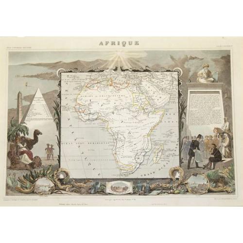 Old map image download for Afrique