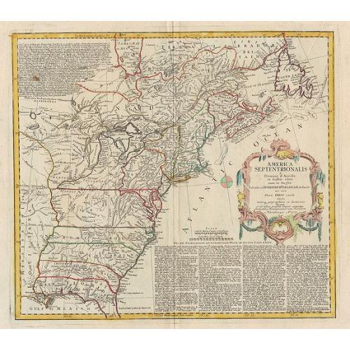 Old map image download for America Septentrionalis..