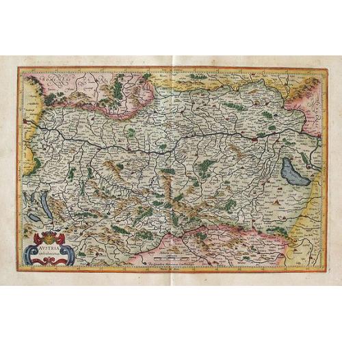 Old map image download for Austria archiducatus / per Gerardum Mercatorem