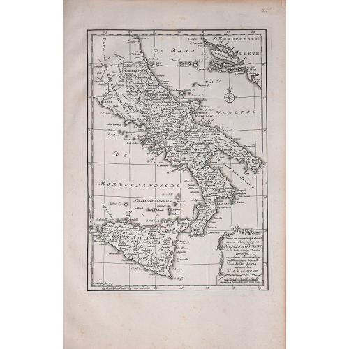 Old map image download for Naples en Sicilie