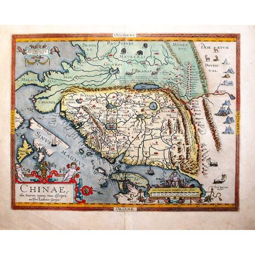 Old map image download for Chinae Olim Sinarum Regionis Nova Descriptio auctore Ludovico Georgio.