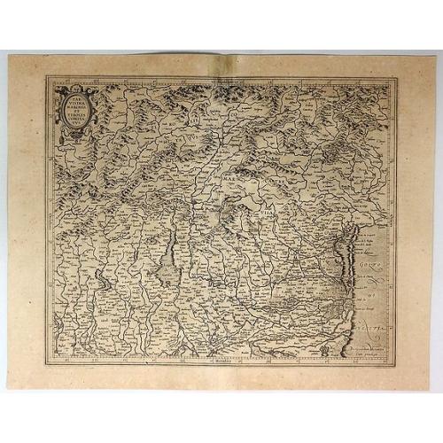 Old map image download for Tar Visina Marchia et Tirolis Comitatus.
