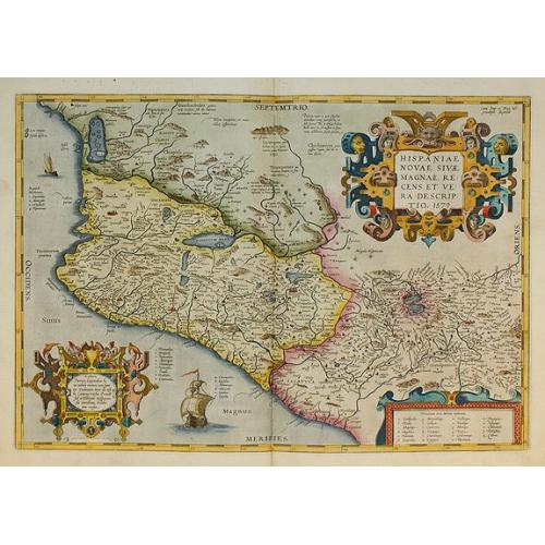 Old map image download for Hispaniae Novae sive magnae ?