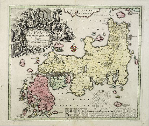 297/500:Japan Regni Japoniae Nova Mappa Geographica. . .