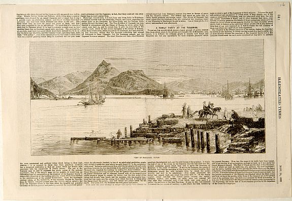 1678/501:Deshima View of Nagasaki, Japan.