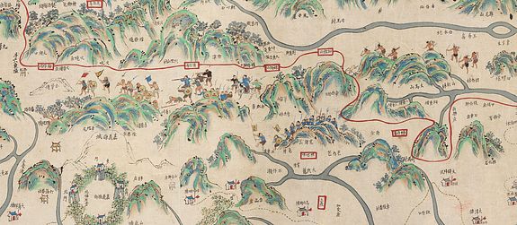 Pictorial map of Taiwan