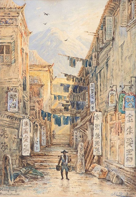 24363/620:HongKong Hongkong Piratenstrasse. [Pirate Street]