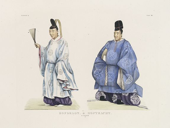 27713/503:Siebold HOFDRAGT. HOFTRACHT. Tab. XIII.