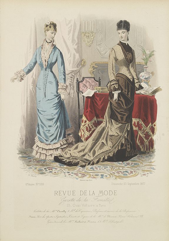 30962/808:Fashion Paris fashion plate. (299)