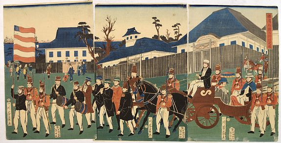 33328/510:YokohamaPrints Five Treaty Nations ???