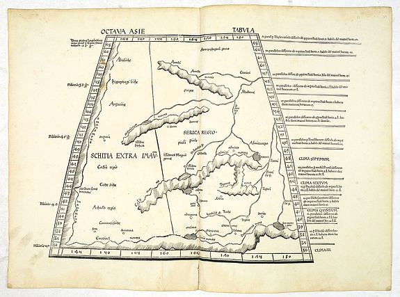 33771/200:Silk Road Octava Asie Tabula  (The Himilayas & Central Asia.)