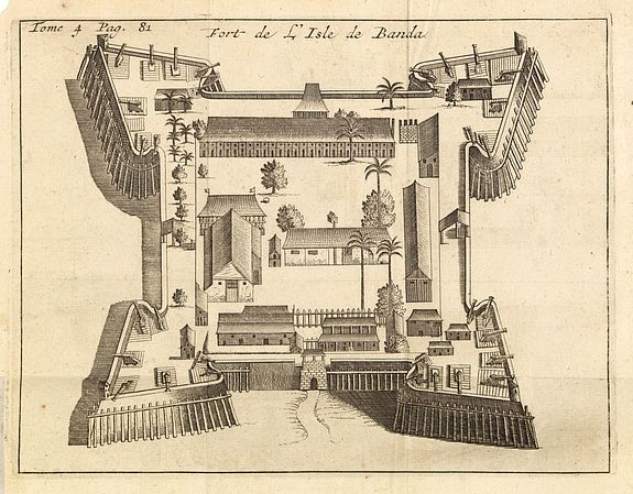 35204/300:VOC Fort de l'Isle de Banda.