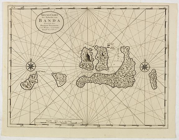 36467/250:Spices Nieuwe Caart der Eylanden van Banda.