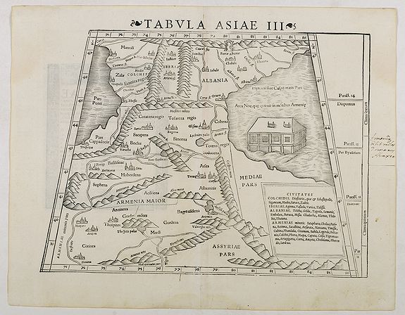 MÜNSTER, S.&nbsp;-&nbsp;Tabula Asiae III [Black & Caspian Sea Region]