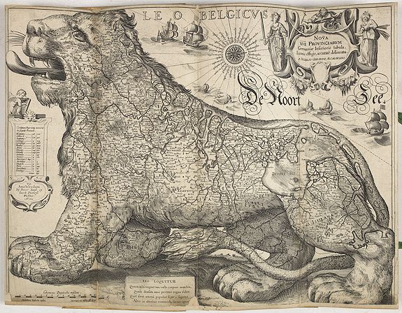Atlas of the Low Countries by Galle