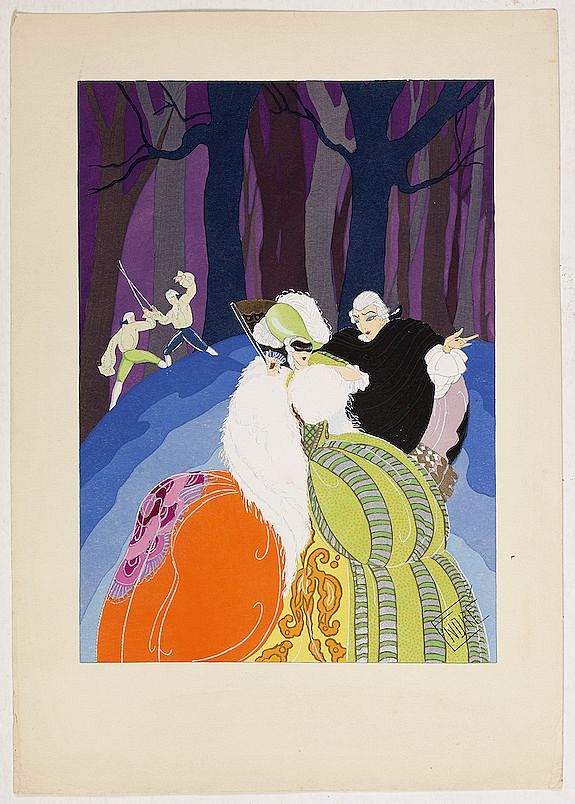 ENDRE&nbsp;-&nbsp;An elegant woman seducing a man.