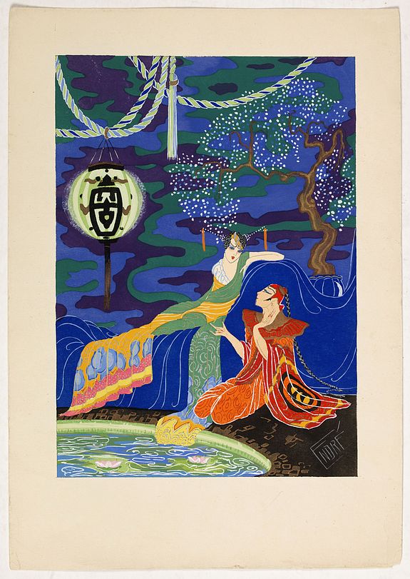 ENDRE&nbsp;-&nbsp;Conversing by the Scented Pool.