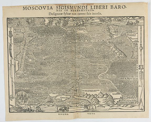 Blaeu Russia map