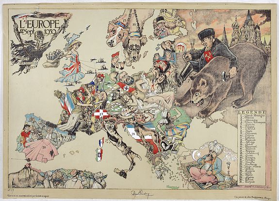 VLAANDEREN, Cornelis André&nbsp;-&nbsp;L'Europe en Sept 1939. Ille terrarum mihi angulus ridet.