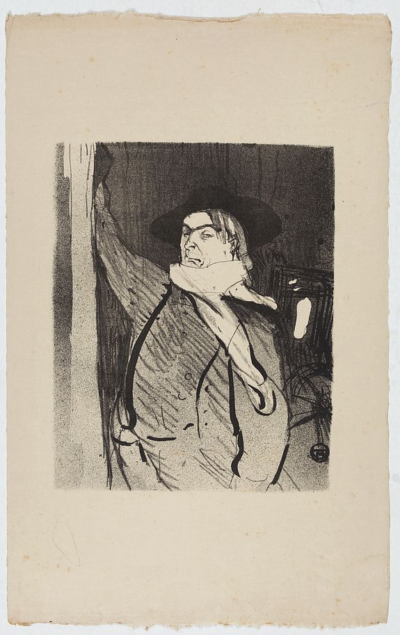 Toulouse de Lautrec print, lithograph