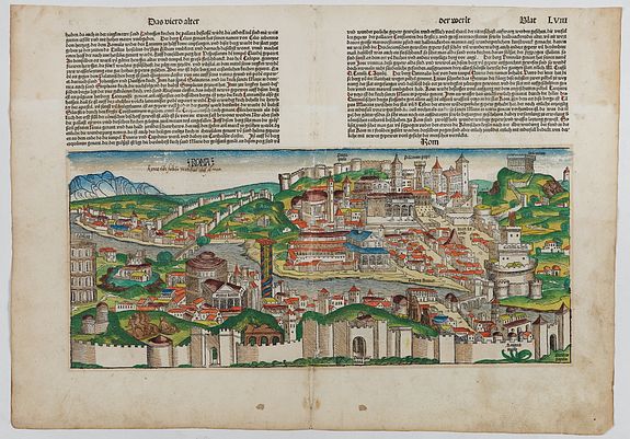 SCHEDEL, H.&nbsp;-&nbsp;Quarta etas mudi Folio LVIII [Rome]