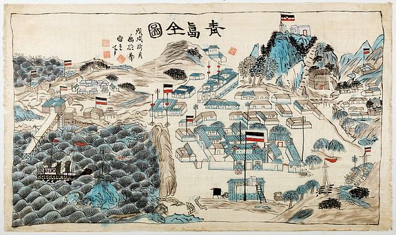 49422/250:SpicesComplete map of Qingdo