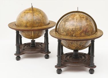 Willem Blaeu 9 inch globes