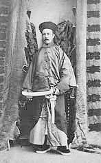 Charles Gordon dressed as a tidu or Chinese Commander