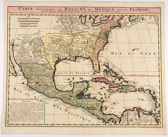 Old Map By Chatelain Carte Contenant Le Royaume Du Mexique Et La Floride Old Map By Chatelain Carte Contenant Le Royaume Du Mexique Et La Floride