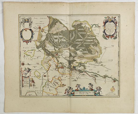 1662 Blaeu/'s Atlas Maior Vintage Map Poster by Joan Blaeu Multiple Sizes