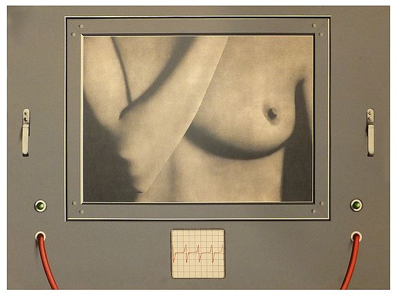 KLASEN, P. -  [Naked breast of a woman.]
