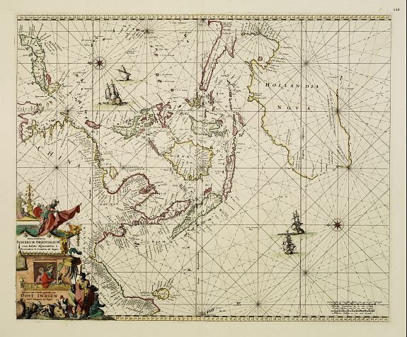 DE WIT,F., Orientaliora Indiarum Orientalium cum Insulis Adjecentibus., antique map, old maps