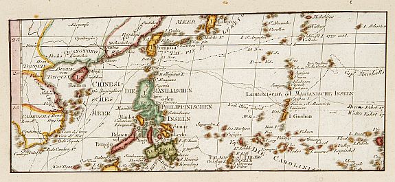 ANONYMOUS, No title: Map of Philippines, Taiwan and China., antique map, old maps