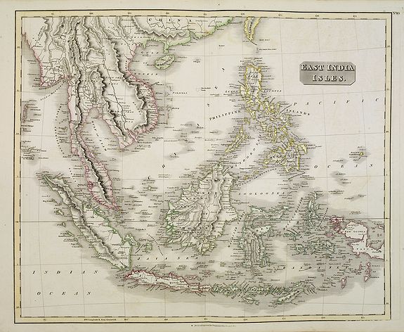 THOMSON, J., East India Isles., antique map, old maps