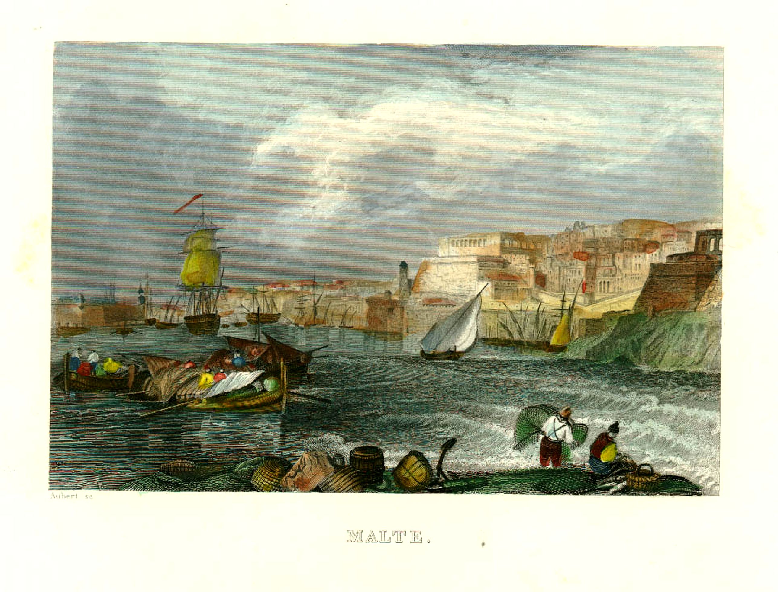 FURNE, Malte., antique map, old maps