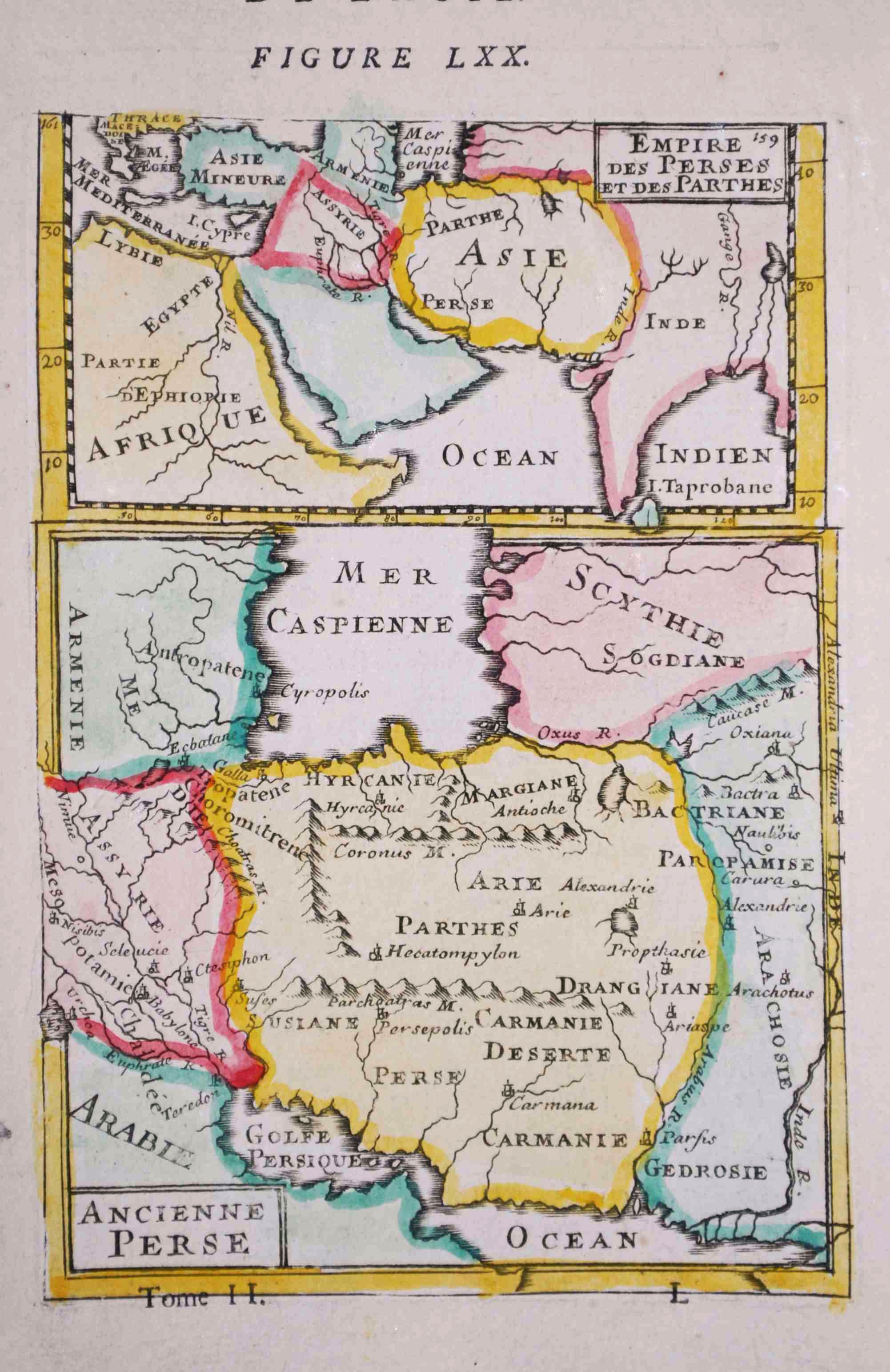 Mallet, A.M., [ Empire des Perses et des Parthes/ Ancienne Perse, antique map, old maps