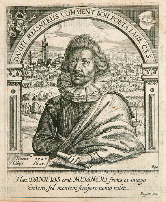 MEISNER, D., Daniel Meisnerus Comment.., antique map, old maps