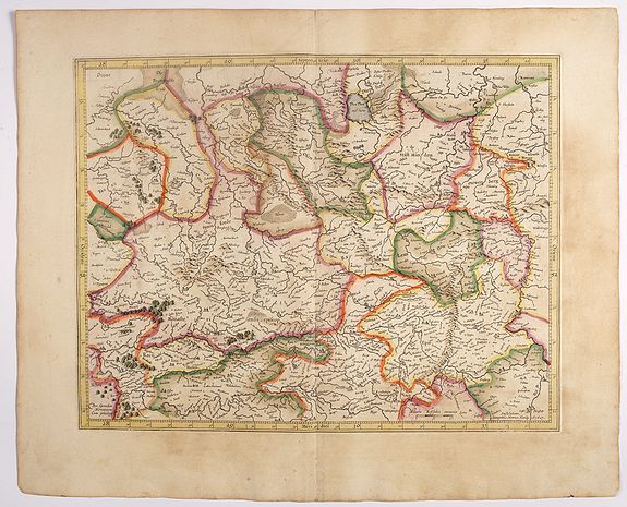 MERCATOR,G./ HONDIUS,J., Westfaliae., antique map, old maps