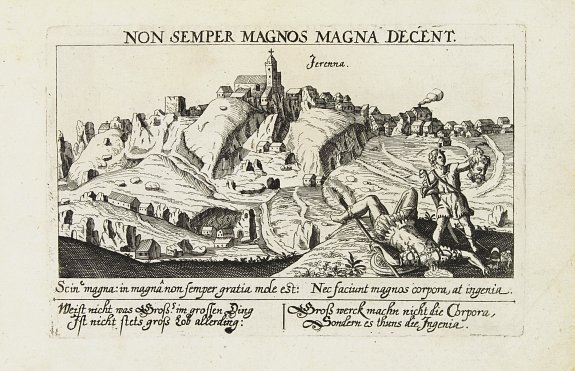 MEISNER,D., Ferenna. [Gerena near Seville), antique map, old maps