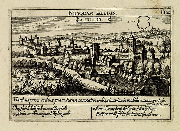 MEISNER, D., S. Iulius., antique map, old maps