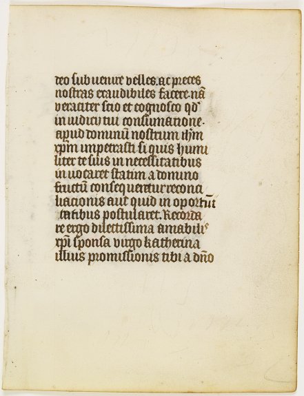 BOOK OF HOURS, Manuscript leaf on vellum., antique map, old maps